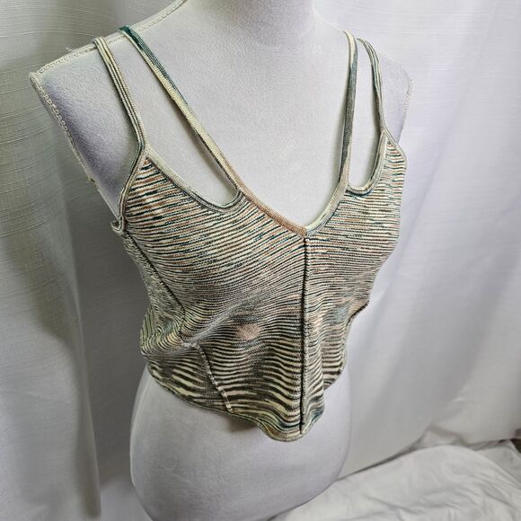 Anthropologie The Reed Sweater Corset Top Size Medium - Picture 4 of 9